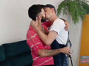 Spoiled Brat is fucked bareback by employee. Full on Red.