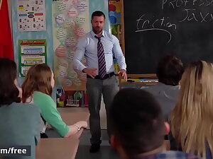 Beaux  snap of his fingers and his hunky teacher Tristan is suddenly naked - Men.com