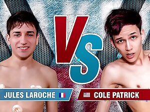 Naked Twink Contest - 8 Boys Orgy: France fucks America