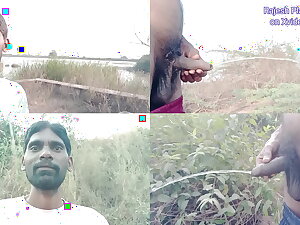 Rajesh Playboy 993 Public Outdoor Jungle Pissing Near the Lake. Golden Shower Spanking Bubble Butt Hanging Balls Hairy Cock