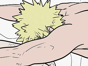 He fulfills his best friend's sexual desires - Midoriya and Bakugo