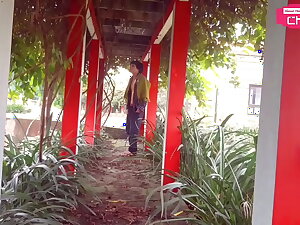 [Hansel Thio Channel] Public Nude - Sudden Horny When I Metaphysical China Town Garden As The Place Chinese New Year Party Part 1