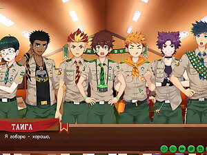 Game: Friends Camp, Path 2, Episode 48 - Introducing Kiran to friends (Russian voiceover)