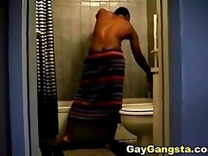 Hot Ghetto Gay Lovers on Hardcore Anal Sex
